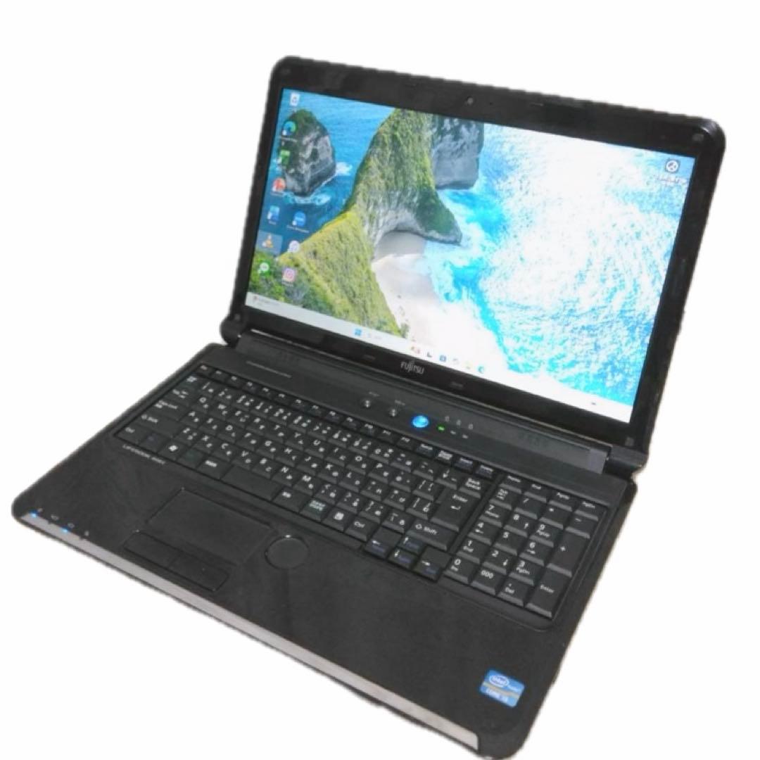 windows11✨i5初期設定済ノートPCカメラOfficeすぐ使える初心者向