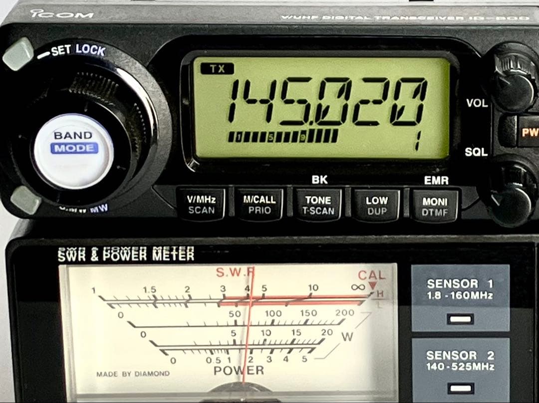 ICOM ID-800D 50w アマチュア無線 トランシーバー
