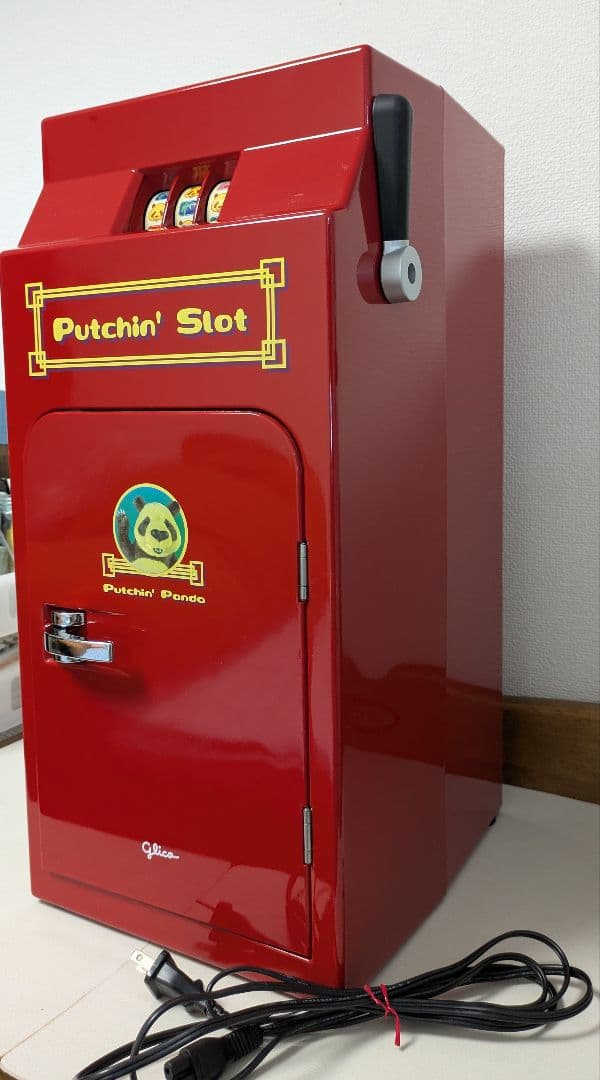 【レア品】Pandaスロットル付ミニ冷蔵庫★インテリアにも最適★相談可