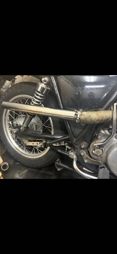 kousei000722 sr400 sr500 アップマフラー　s d