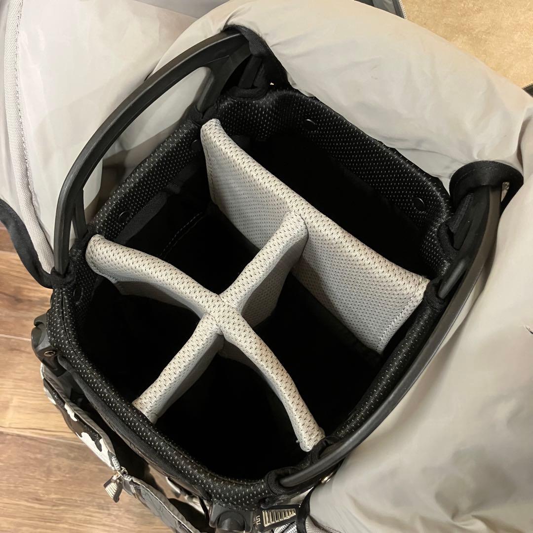 美品 OUUL オウル スタンド キャディバッグ アリゲーター カモ 9.5型