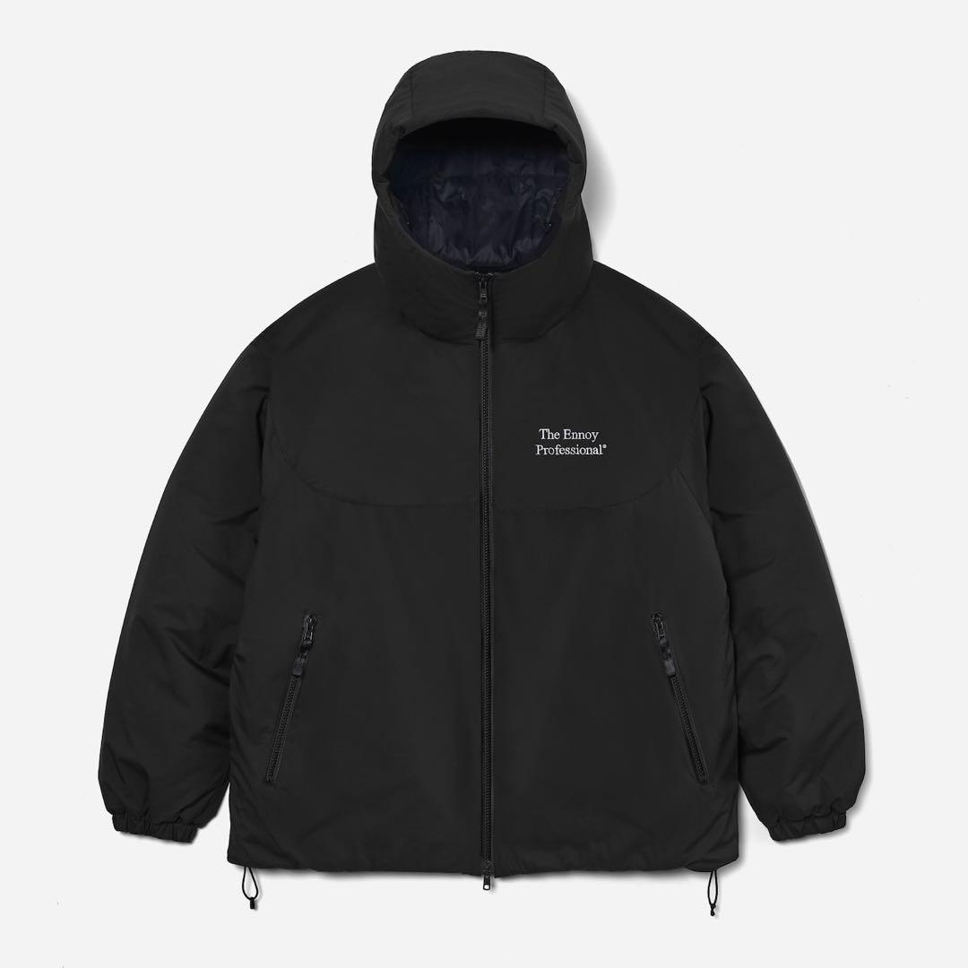 ジャケット・アウター ENNOY PADDED NYLON SET UP (BLACK) L