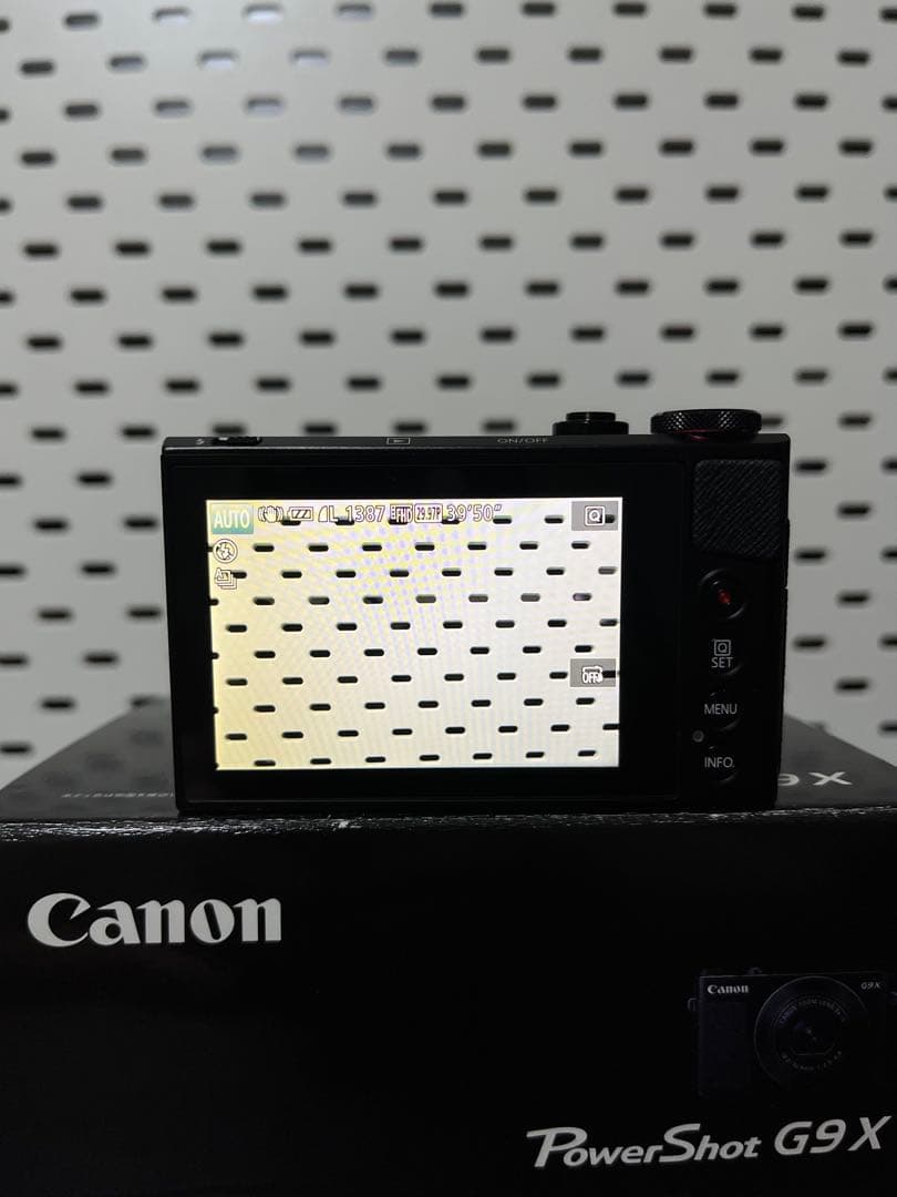 【美品】Canon PowerShot G9X / SDカード付き