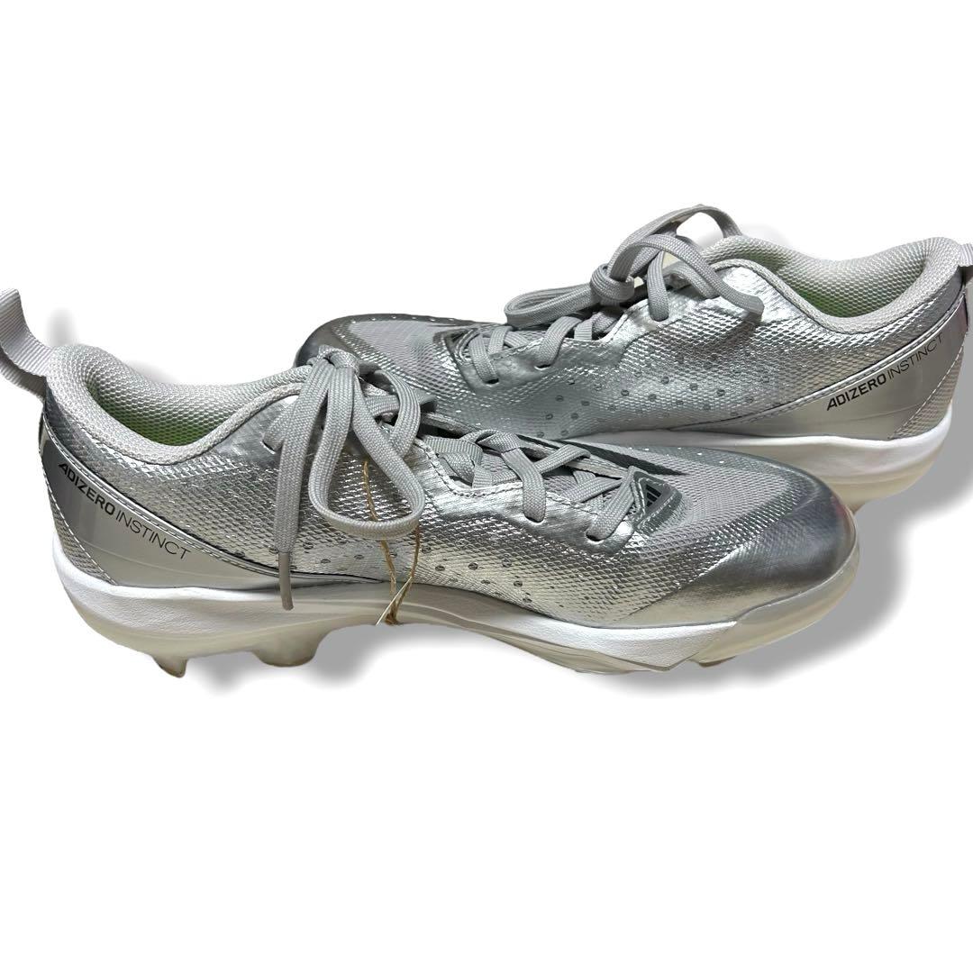 【新品】アディダス Adizero Instinct TP シルバー24.5cm