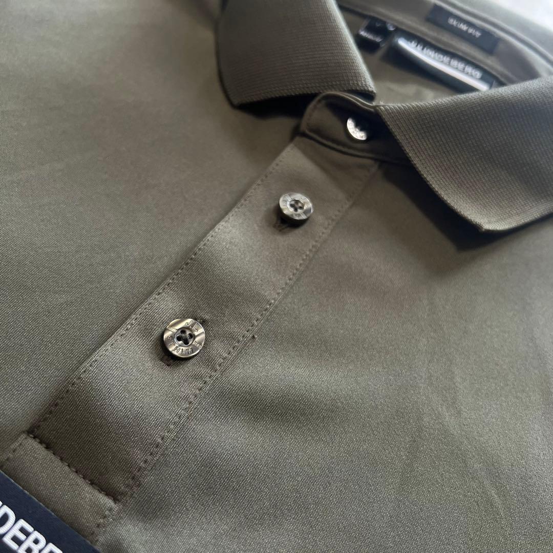 美品 J.LINDEBERG ジェイリンドバーグ ポロシャツ M ゴルフ メンズ