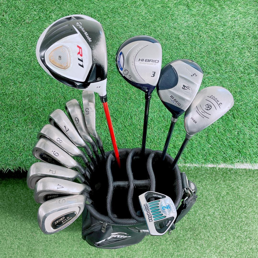 テーラーメイド R11 メンズ ゴルフクラブ セット 13本　N2158