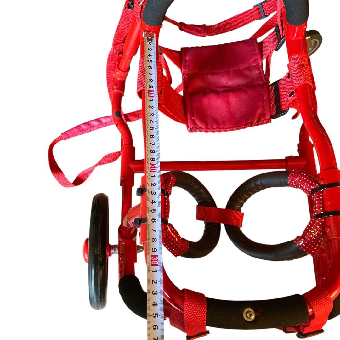 美品　犬の車椅子 中型犬用　顎乗せ6〜8キロ用　足長系用　歩行器　軽量