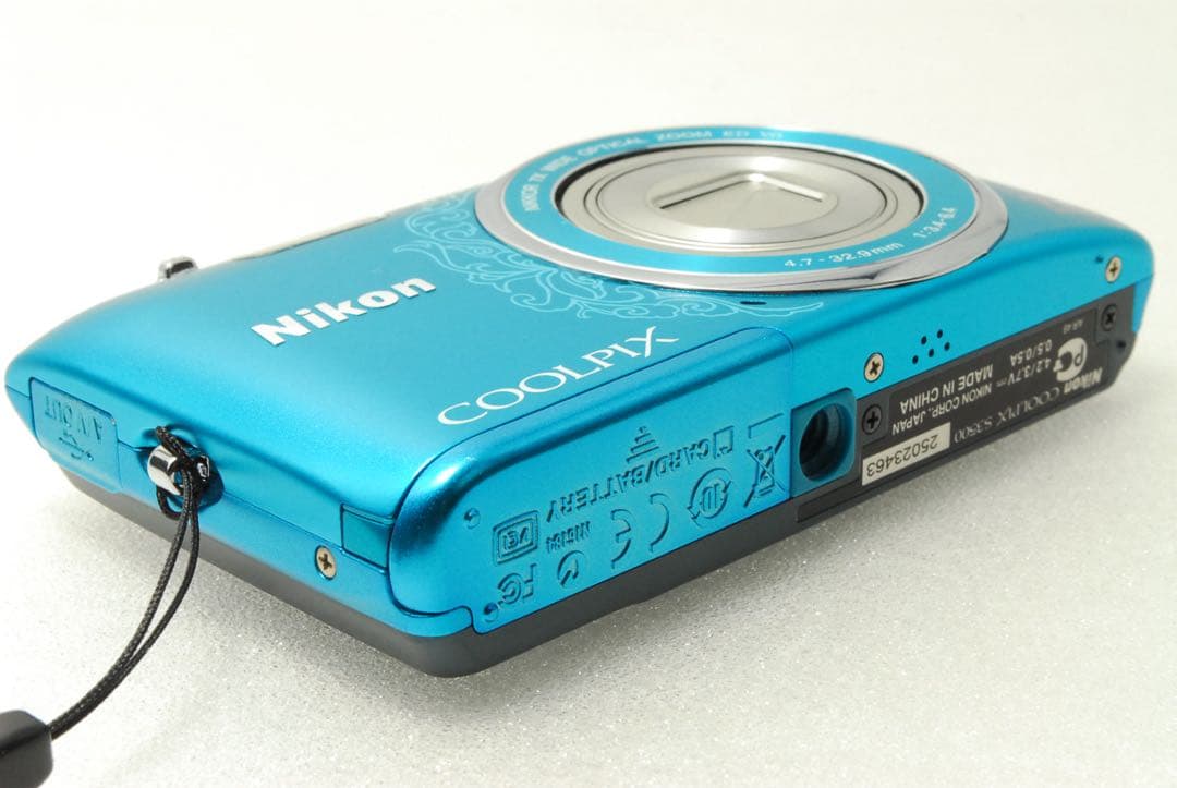 Nikon COOLPIX S3500 ❤️スマホ転送 動作確認済 ブルー ニコン