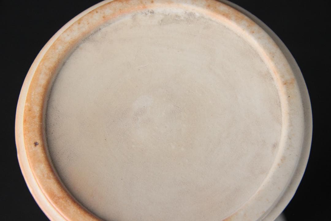 中国 徳化窯 時代 唐物 尊式 花瓶 大壺　白磁　獅子 約26cm NX23-6