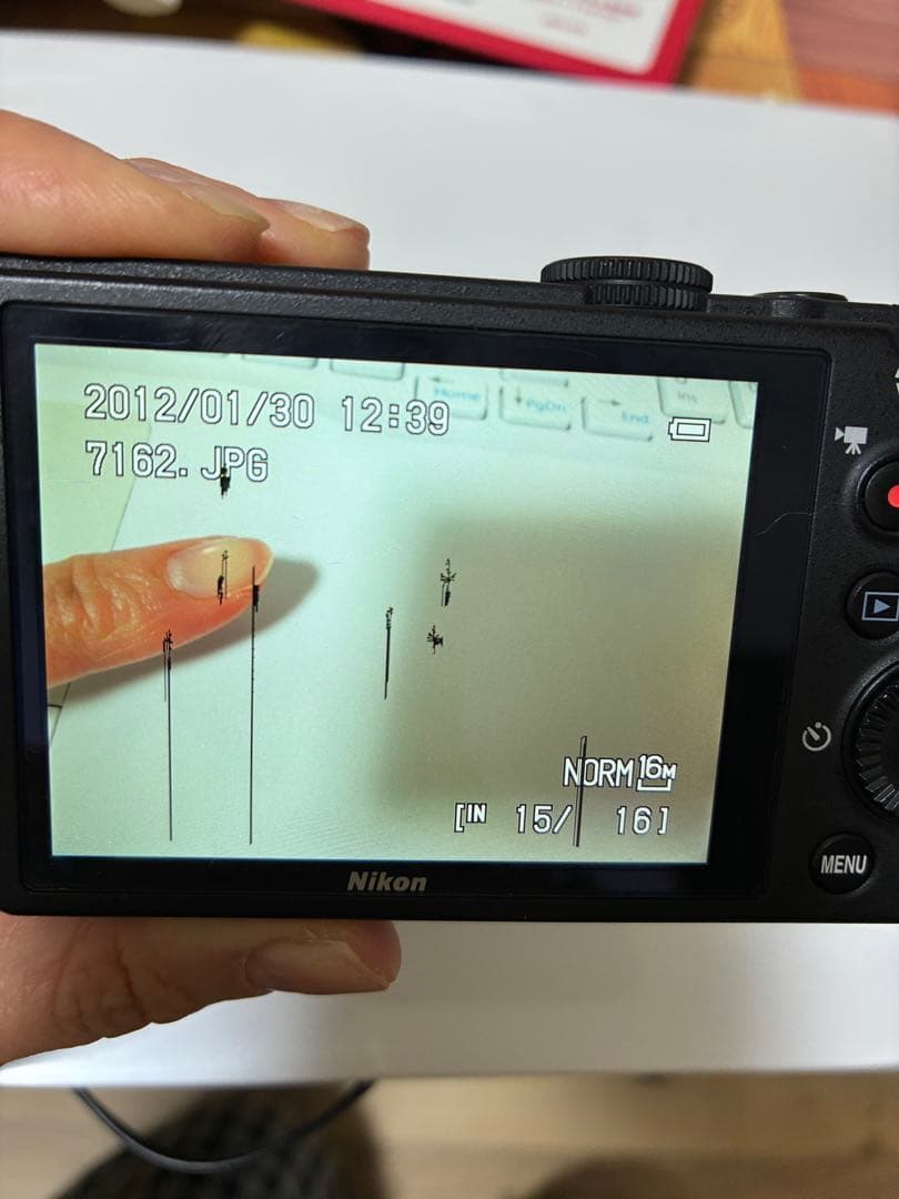 Nikon P310 動作確認済み　画面傷あり　現像には支障なし