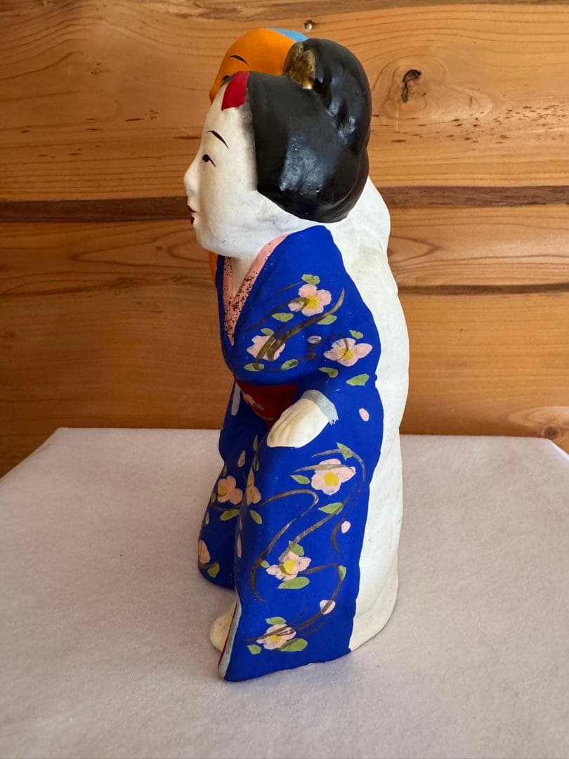 伏見人形 母子 子守 郷土玩具 民藝 伝統文化 芸術 京都