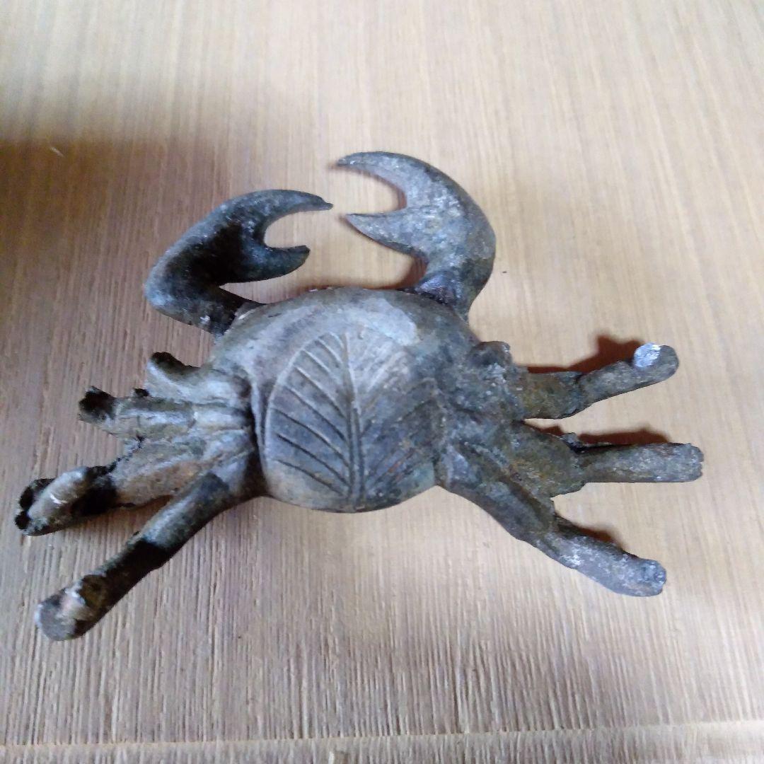 自在置物　伊勢海老 　おまけに蟹