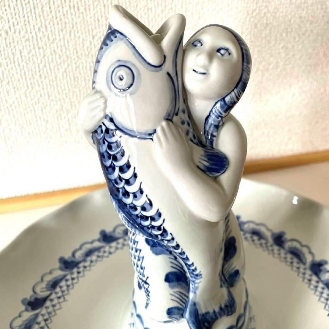 ＊Mermaid and Big fish＊ALUMINIA. Cop