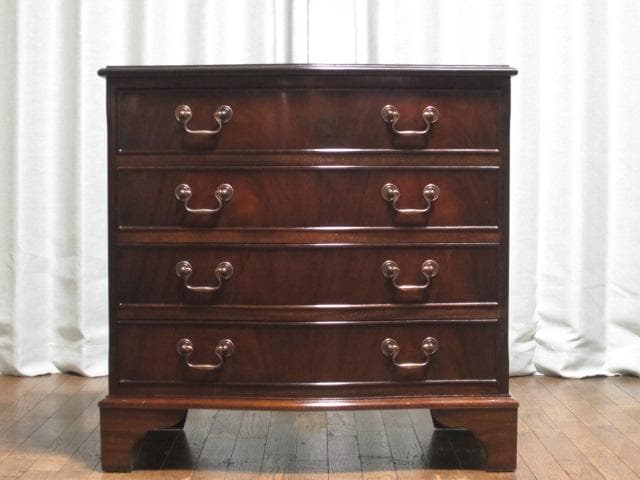 英国 イギリス ジョージアン様式 マホガニー材 ドロアーチェスト/4ドロアー
