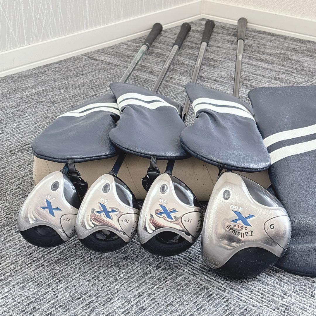 超豪華❗キャロウェイ/ X★ゴルフクラブ 初心者用 メンズ ゴルフセット