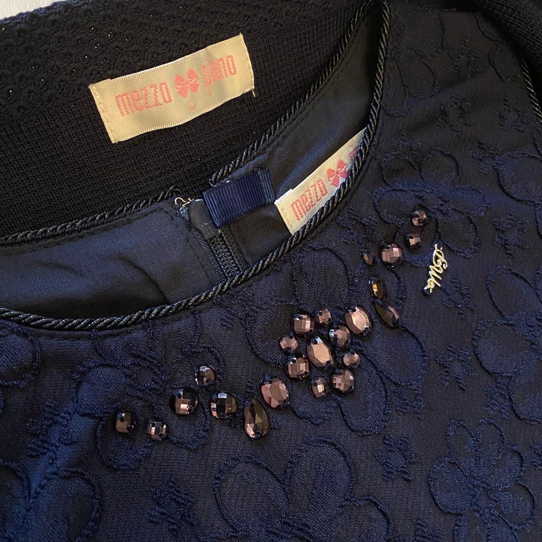 【値下げ】メゾピアノ　ボレロ　ワンピース　130 セット　新品同様