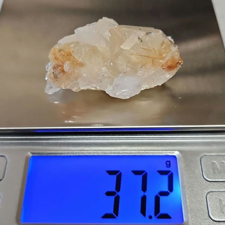 ルチル クォーツ 46.3mm 原石 ヒマラヤ産