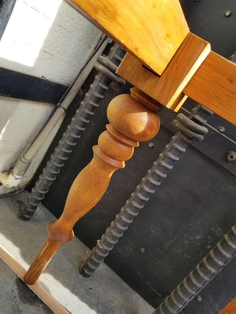 オーダーメイド　アート　スピンドル　レッグス　ロング　サイドボード　テーブル