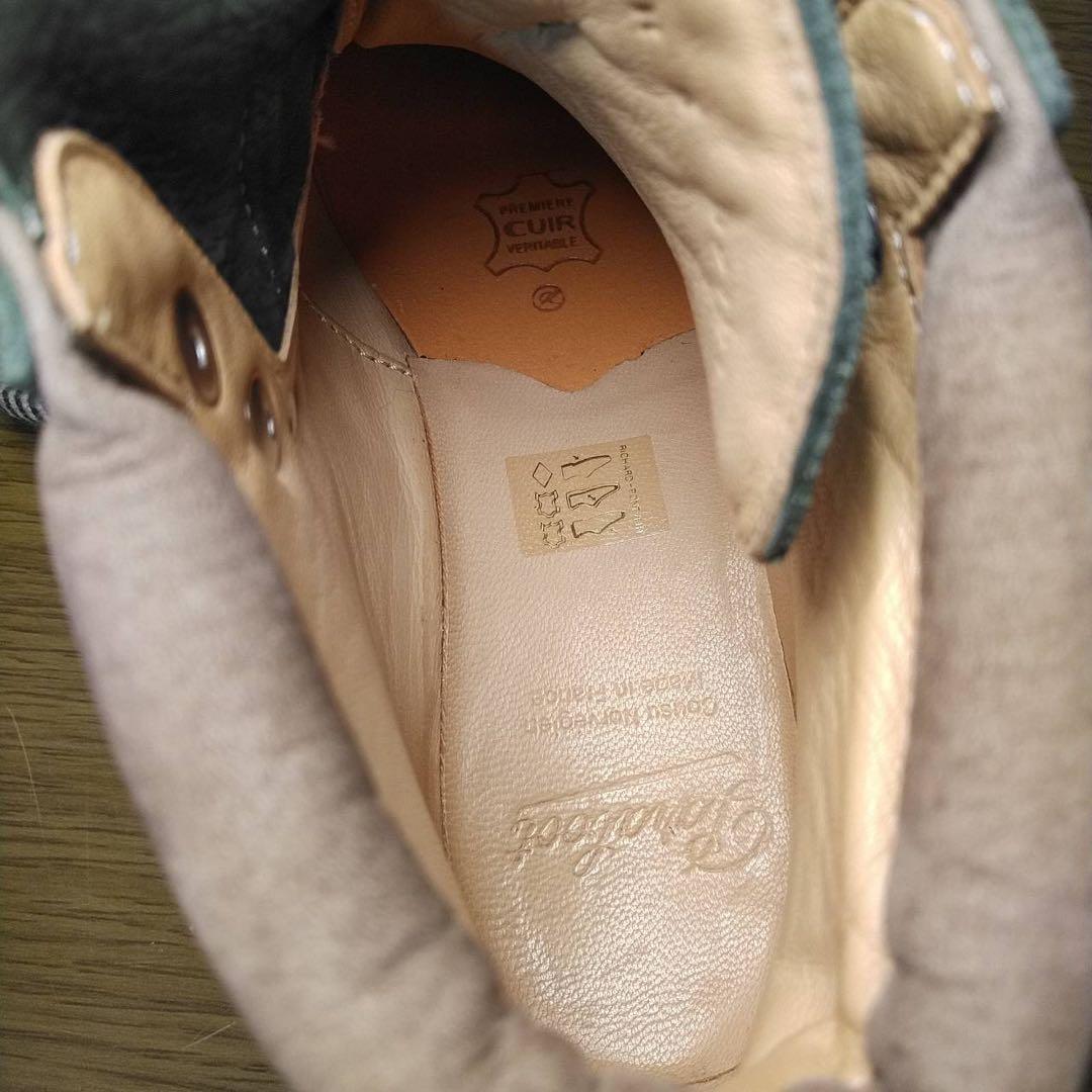 パラブーツAVORIAZブーツ革アヴォリアーズukスウェード3マウンテンRレザー