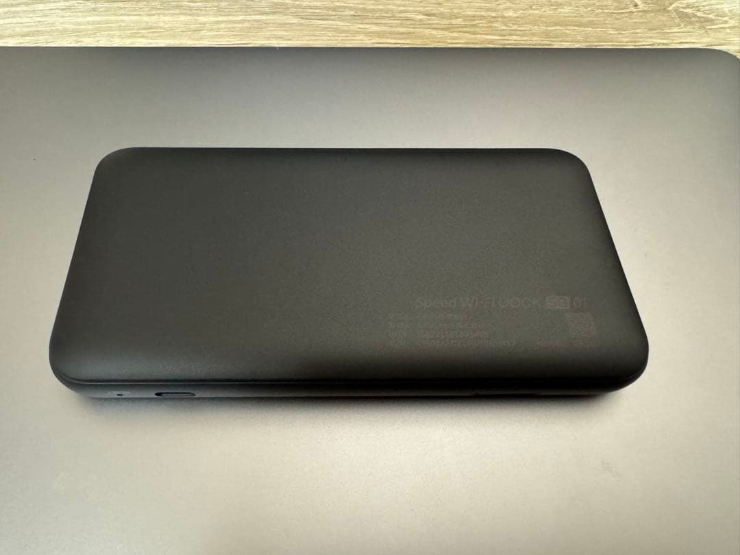 華*）様 Speed Wi-Fi DOCK 5G 01 配線不要 ポケットWi-