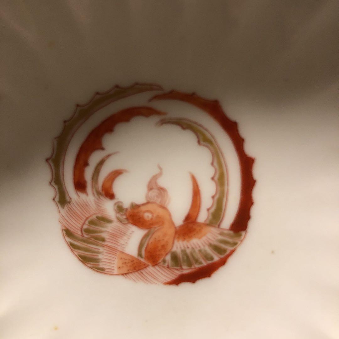 逸品　古伊万里　柿右衛門様式　江戸後期　古美術品