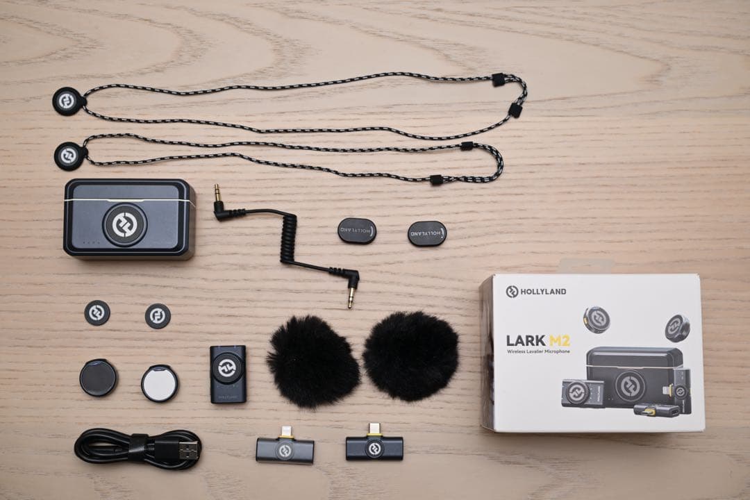 Hollyland LARK M2 combo ワイヤレスマイクセット
