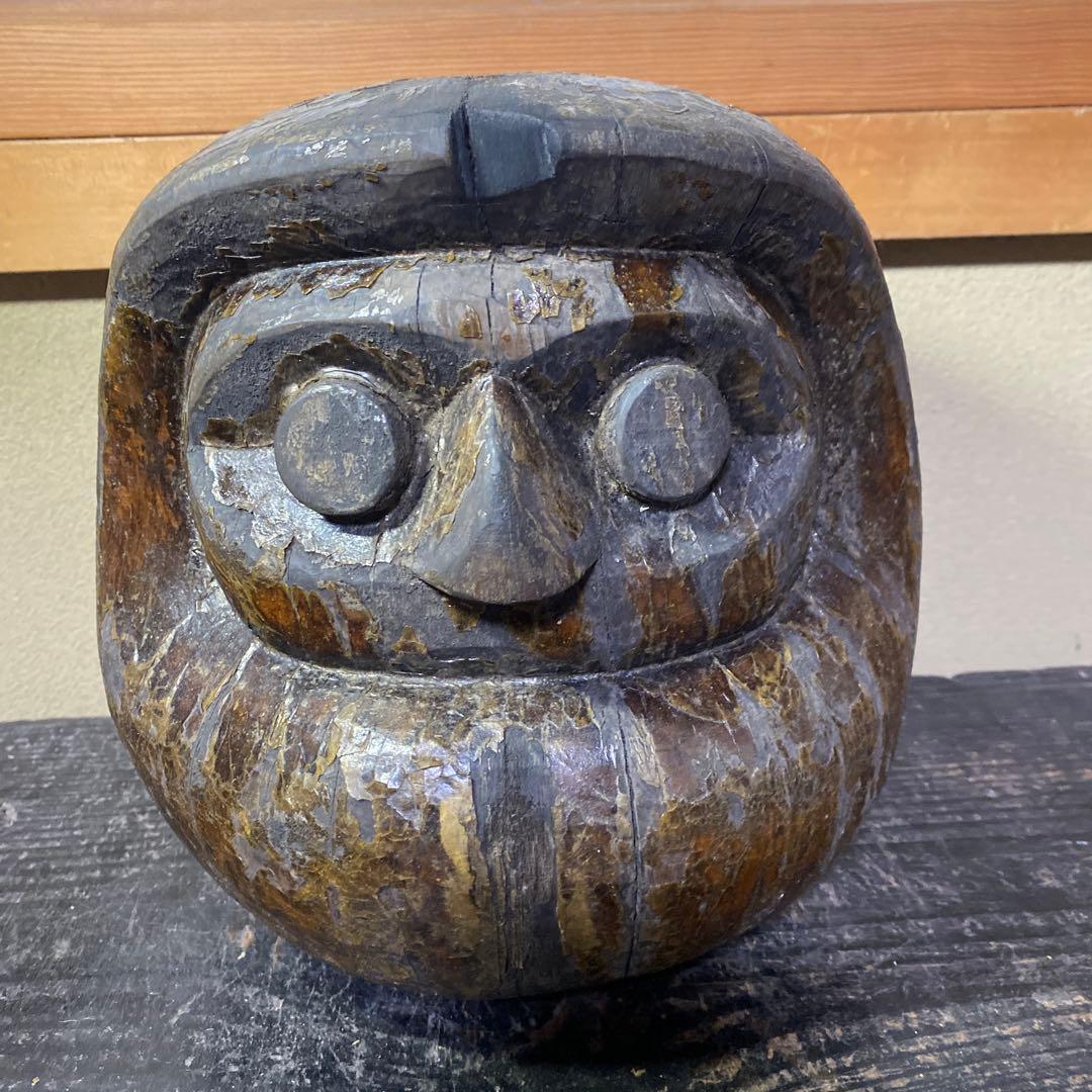 郷土玩具ダルマの型C-502 23cm20cm20cm