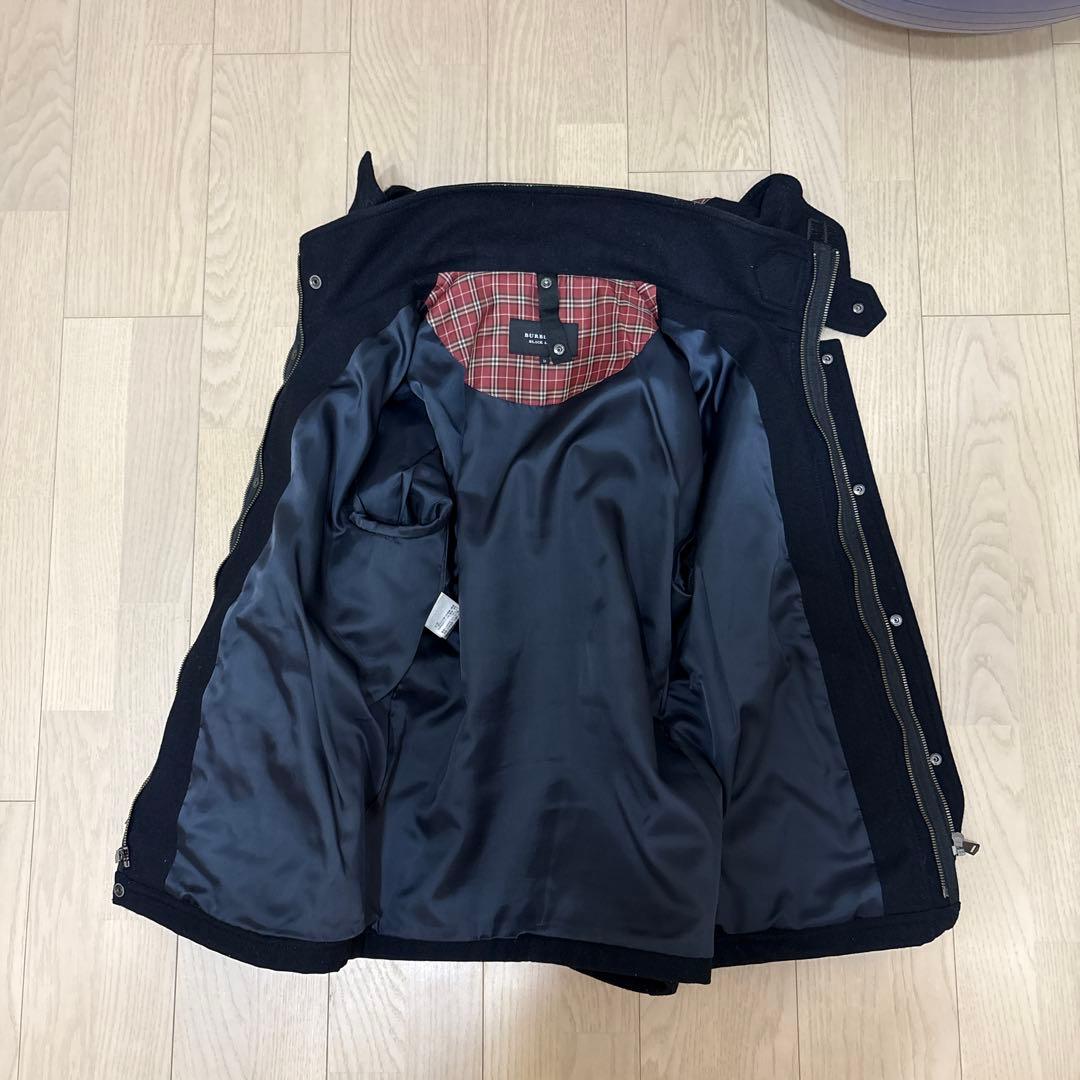 【希少】バーバリーブラックレーベル フード付ダッフルコート インナーダウン