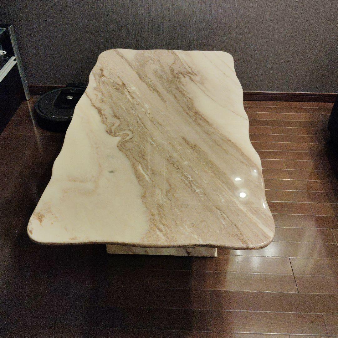 大理石　センターテーブル