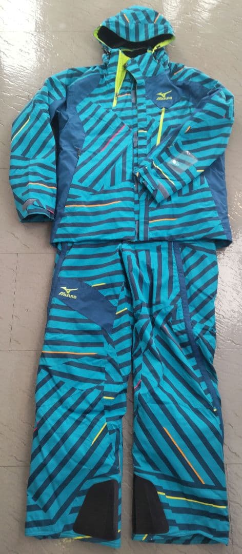 ミズノレーシング デモモデル ブレスサーモ スキーウェア 上下セット