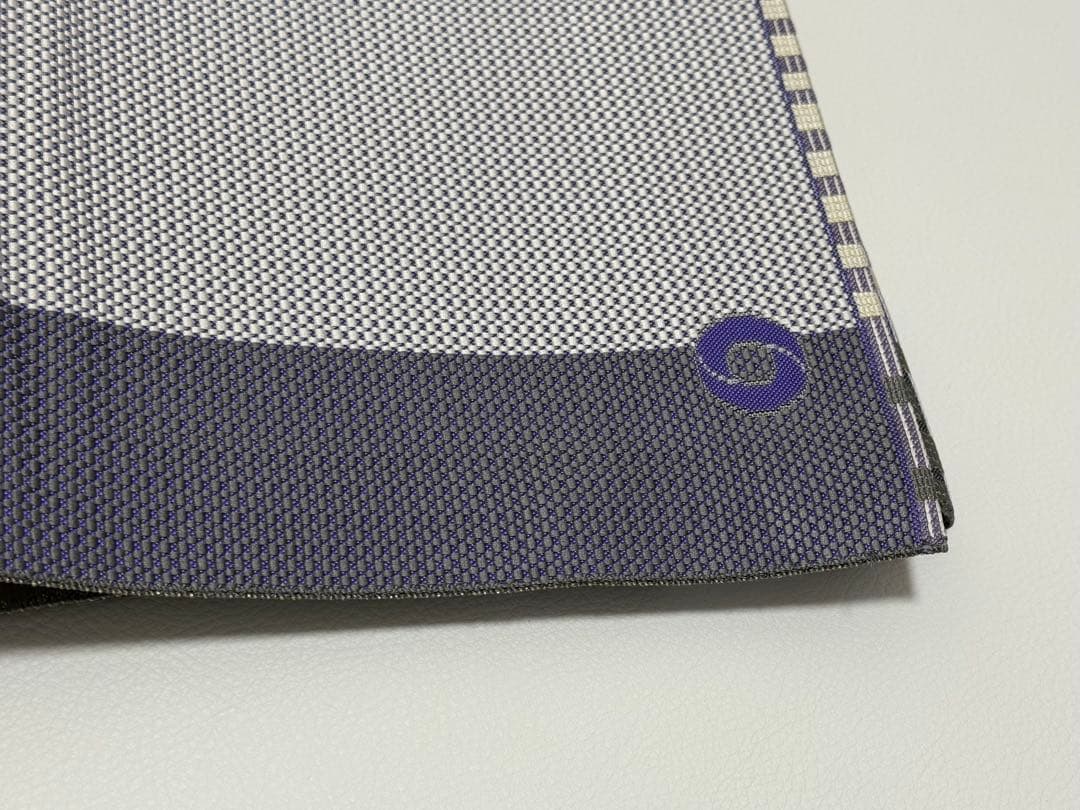 さ*ン様 【新品未使用】 博多織　岡野　千年工房　紋八寸帯　あじろ柄　伝産マーク