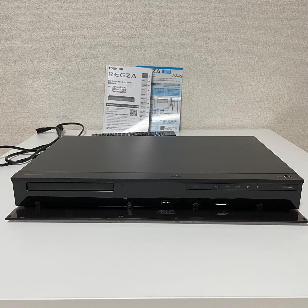 TOSHIBA REGZA ブルーレイレコーダー DBR-4KZ200