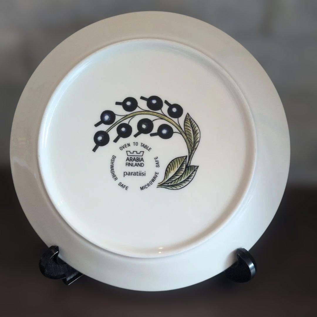 ARABIA アラビア パラティッシ イエロー 3枚