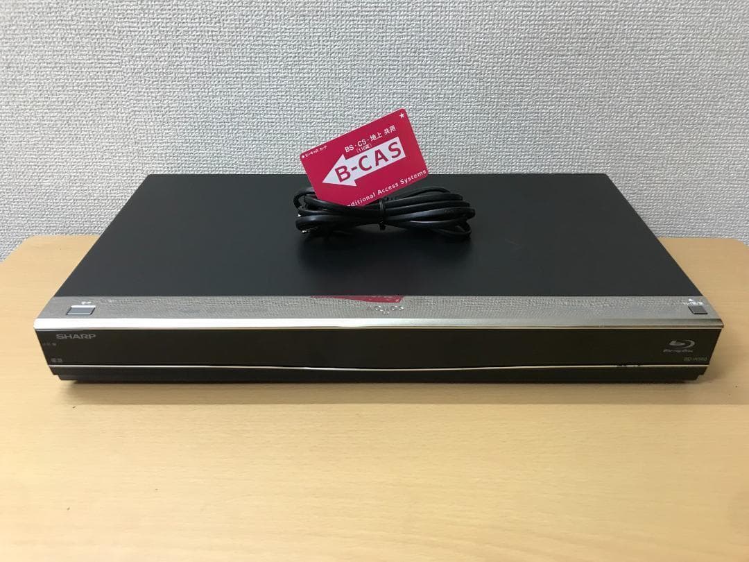 シャープ ブルーレイレコーダー 「BD-W560」 動作品①