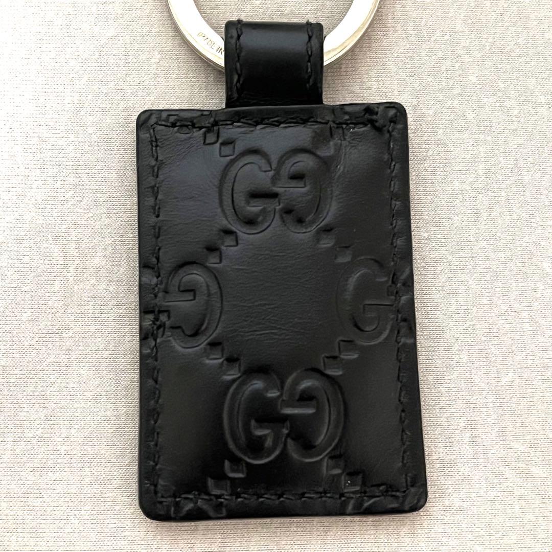 [箱付き] GUCCI グッチ キーリング グッチシマ シグネチャー GG