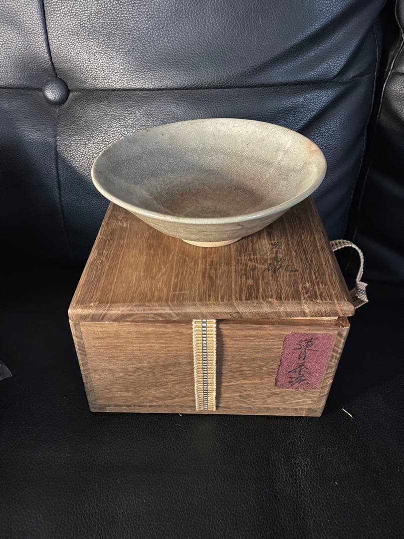 ②蓮月焼　自詠　和歌文　茶碗　大田垣蓮月　抹茶碗　茶道具　共箱