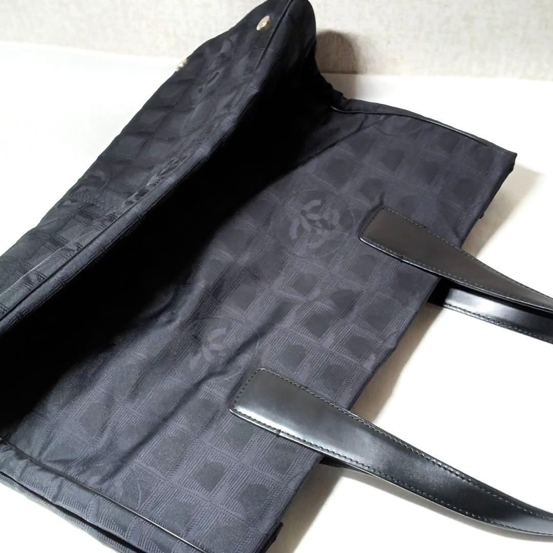超美品　CHANEL シャネル　ニュートラベルライン　トートバッグ　MM 保存袋