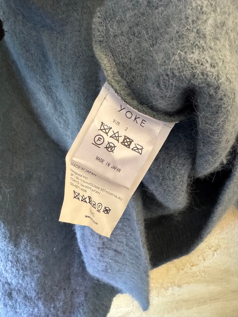 トップス YOKE 23ss GRADATION JACQUARD SWEATER