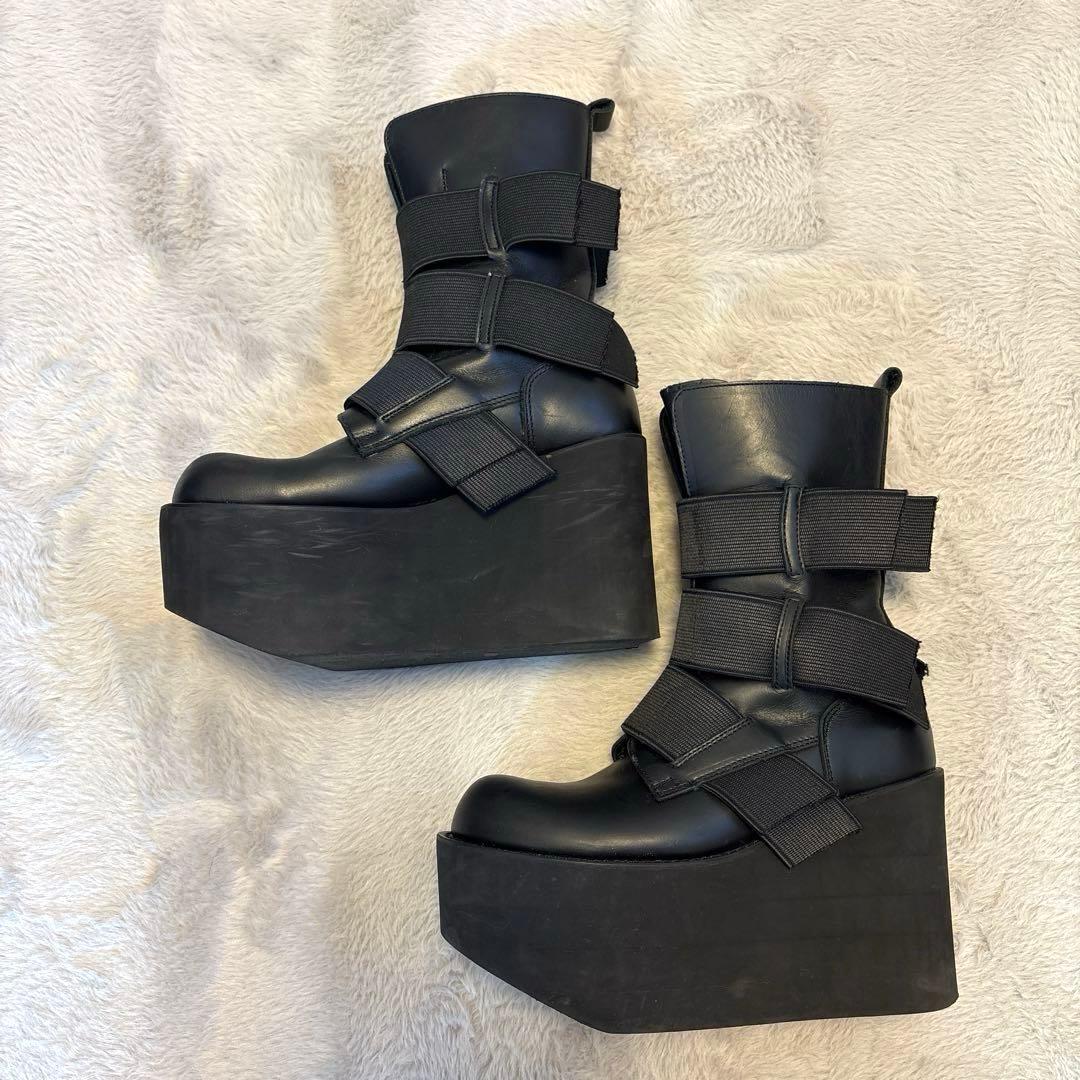 久我浩二 Koji kuga コージ・クガ 厚底ブーツ 00s y2k