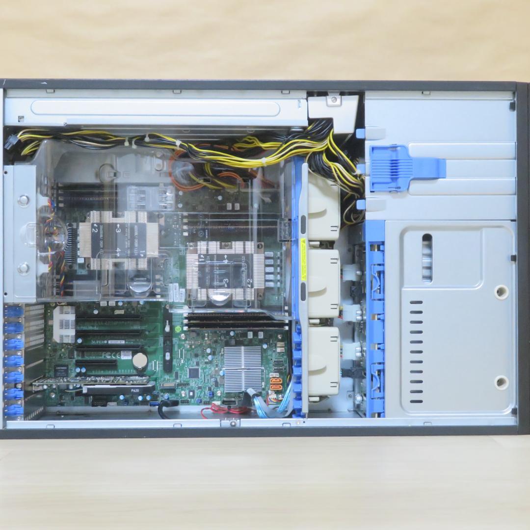 XEON Platinum 8160 2基/512GB SSD + 2TB HD