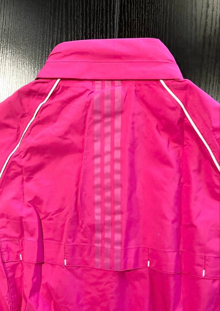最終値下げ 新品 未使用 ピンク レディース M レインウェア アディダス 桃色