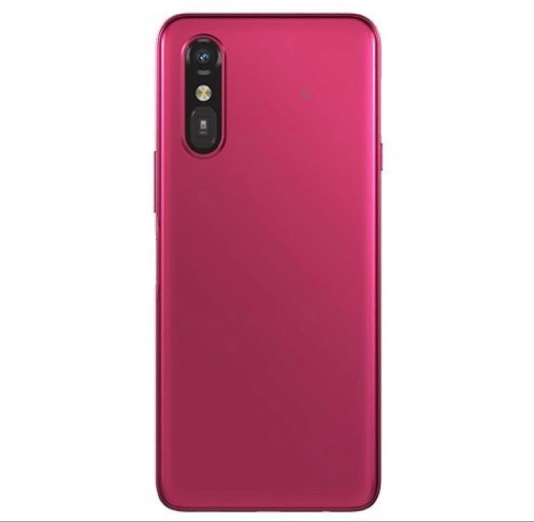 らくらくスマートフォンaワイモバイル　Y!mobile マゼンタ