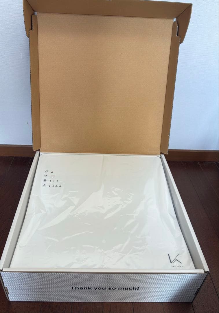 【新品】カルテックKL-W01空気清浄機ホワイト壁掛けタイプ　消臭除菌感染予防等