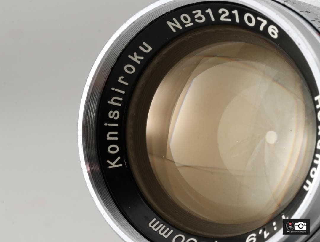 希少 Konishiroku Hexanon 50mm F/1.9 ライカＬ３９
