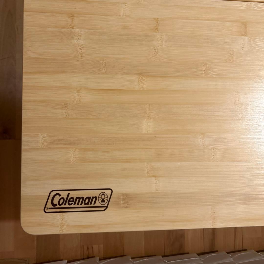【美品】 コールマン バンブーラウンジテーブル/100 マスターシリーズ