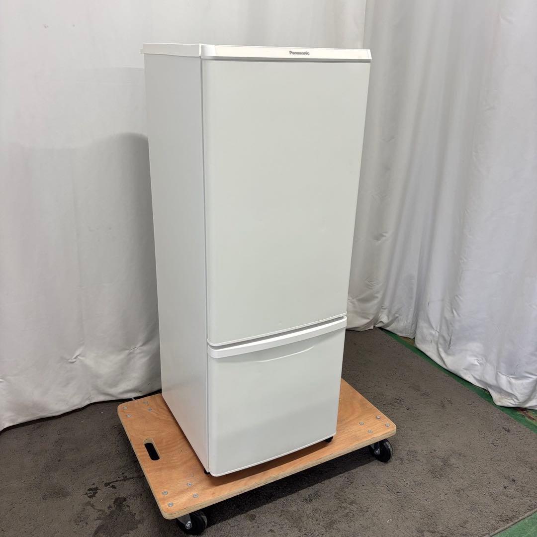 148⭕️冷蔵庫　パナソニック　一人暮らし　大きめ　安い　綺麗　中古　白　設置無料