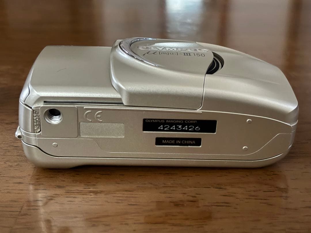 OLYMPUS μ[mju:]-Ⅲ 150コンパクトカメラ