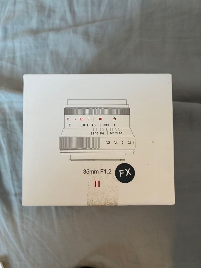 極美品 Xマウント 7Artisans 35mm F1.2 Mark II FX