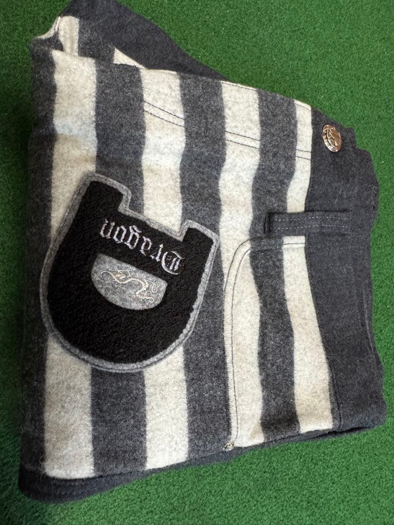 DANCE WITH DRAGON ダンスウィズドラゴンメンズパンツ　グレー