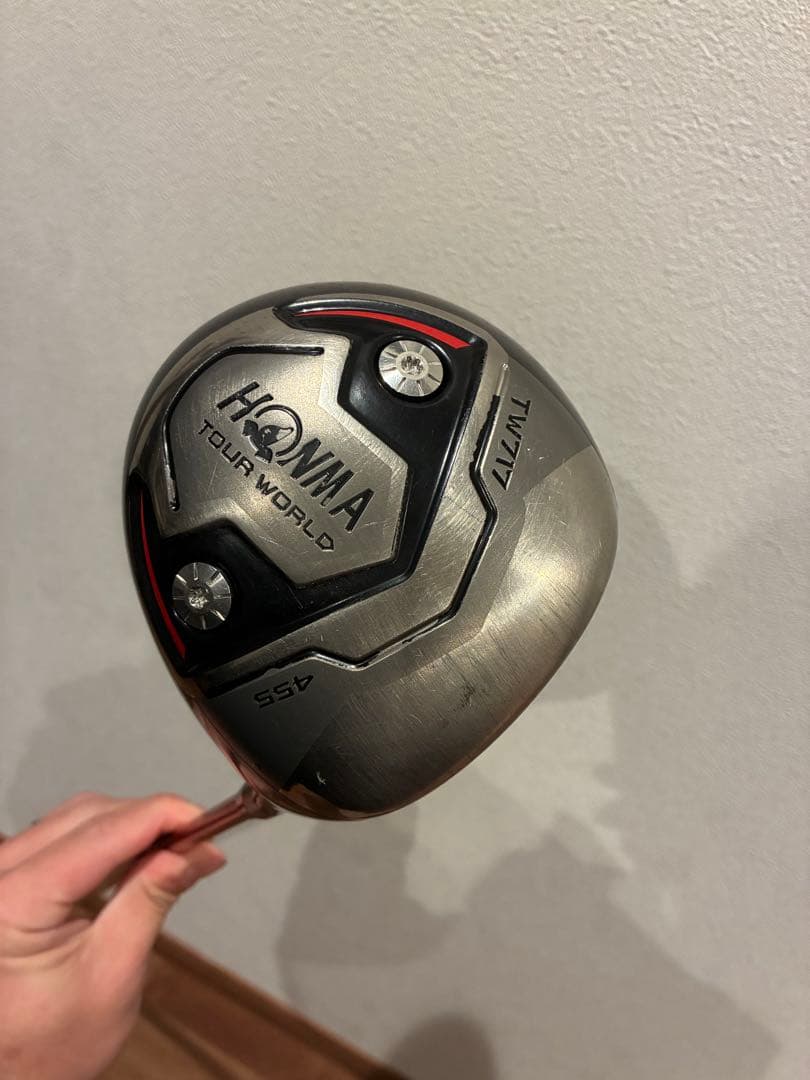 値下げ！短尺ドライバー　HONMA TOUR WORLD 10.5度 455cc
